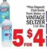 C Town Vintage seltzer offer