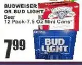Key Food Budweiser or Bud Light beer offer