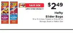 ShopRite Hefty Slider Bags offer