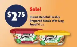 Family Dollar Purina Beneful Freshly Prepared Meals Wet Dog Food offer