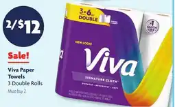 Family Dollar Viva Paper Towels offer