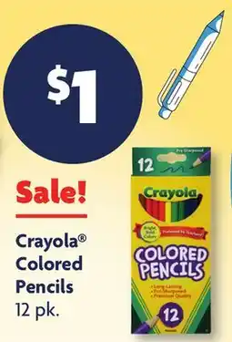 Family Dollar Crayola Colored Pencils offer