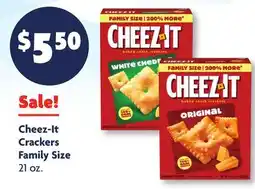 Family Dollar Cheez-It Crackers Family Size offer