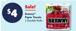 Family Dollar Brawny Paper Towels offer