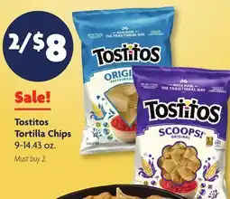 Family Dollar Tostitos Tortilla Chips offer