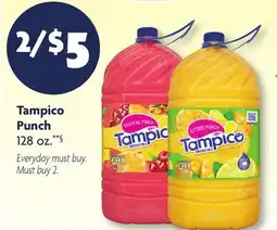 Family Dollar Tampico Punch offer
