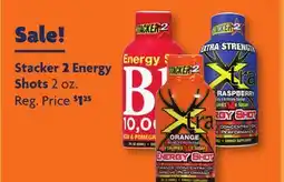 Family Dollar Stacker 2 Energy Shots offer