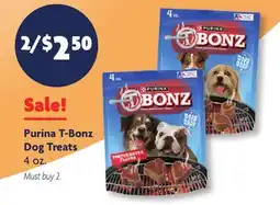 Family Dollar Purina T-Bonz Dog Treats offer