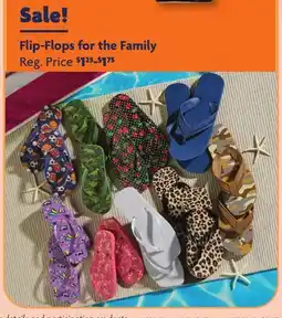 Family Dollar Flip‑Flops for the Family offer