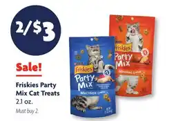 Family Dollar Friskies Party Mix Cat Treats offer