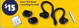 Family Dollar Aiwa TWS Noise Cancelling Ear Buds offer