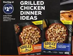 Family Dollar Soules Kitchen Southwest or Flame Grilled Diced Chicken offer