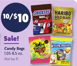 Family Dollar Candy Bags offer