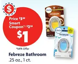 Family Dollar Febreze Bathroom offer