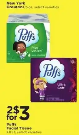 Cub Foods Puffs Facial Tissue offer