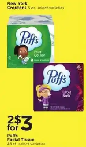 Puffs Facial Tissue