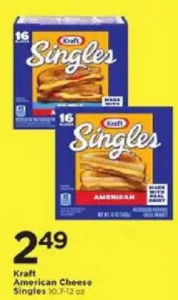 Cub Foods Kraft American Cheese Singles offer