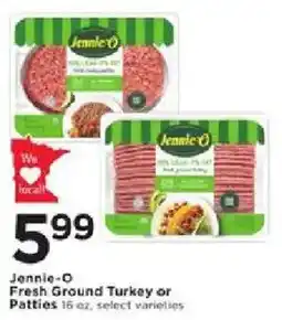 Cub Foods Jennie-O Fresh Ground Turkey or Patties offer
