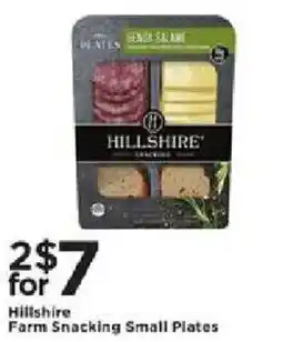 Cub Foods Hillshire Farm Snacking Small Plates offer