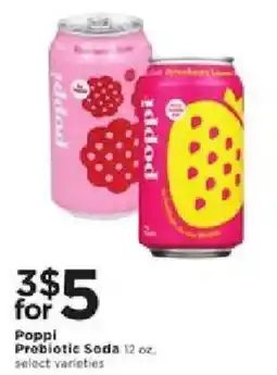 Cub Foods Poppi Probiotic Soda offer