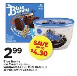 Cub Foods Blue Bunny Ice Cream offer