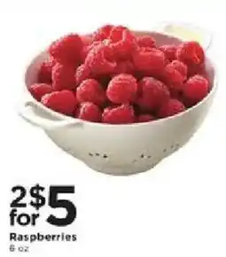 Cub Foods Raspberries offer