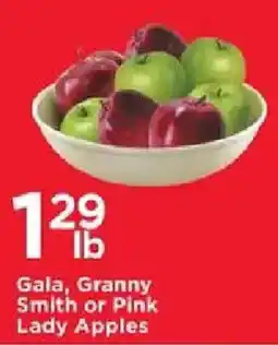 Cub Foods Gala, Granny Smith or Pink Lady Apples offer