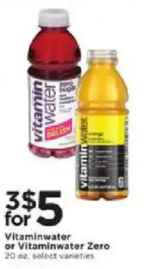 Cub Foods Vitaminwater or Vitaminwater Zero offer