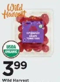 Cub Foods Wild Harvest organic grape tomatoes offer