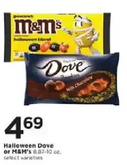 Cub Foods Halloween Dove or M&M's offer