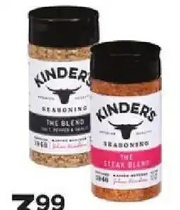 Cub Foods Kinder's seasoning offer