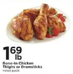 Cub Foods Bone-In Chicken Thighs or Drumsticks offer