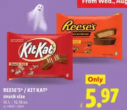 Lidl Reese's / Kit Kat offer