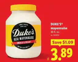 Lidl Duke's mayonnaise offer