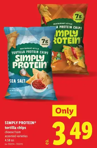 Simply Protein tortilla chips