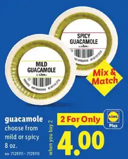 Lidl Lidl guacamole offer