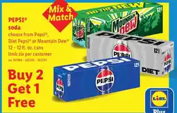 Lidl Pepsi soda offer