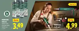 Lidl Parkside silicone offer