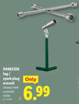 Lidl Parkside lug / spark plug wrench offer