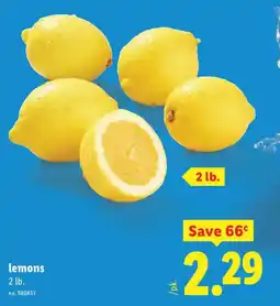 Lidl lemons offer