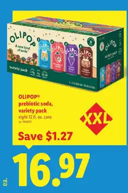 Lidl Olipop prebiotic soda offer