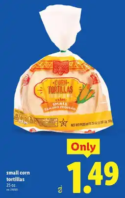 Lidl Lidl small corn tortillas offer
