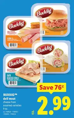 Lidl Buddig deli meat offer