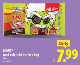Lidl Mars mad scientist variety bag offer