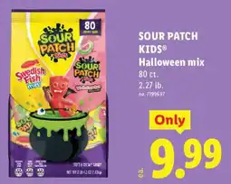 Lidl Sour Patch Kids Halloween mix offer
