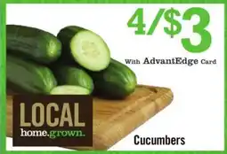 Price Chopper Cucumbers offer