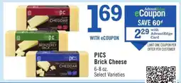 Price Chopper PICS Brick Cheese offer