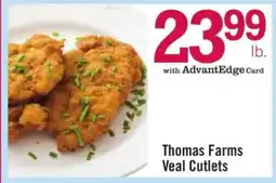 Price Chopper Thomas Farms Veal Cutlets offer