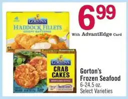 Price Chopper Gorton's Frozen Seafood offer