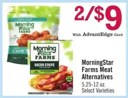 Price Chopper MorningStar Farms Meat Alternatives offer